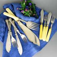 Fischbestecke und Fischbesteckteile
