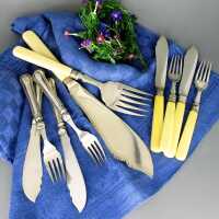 Fish cutlery & cutlery parts