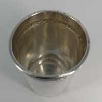 Antique Drinking or Christening Cup in Silver from France around 1900