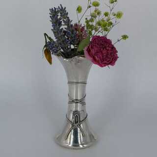 Jugendstil Silber - Annodazumal Antikschmuck: Antike Vase in Silber kaufen
