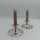 Pair of Art Deco Candlesticks in Silver from Norway