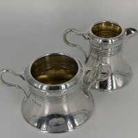 Antique Tea Set in Silver from the Arts & Crafts Movement 1906