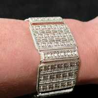 Vintage Silberschmuck - Annodazumal Antikschmuck: Filigranes Armband in Silber kaufen