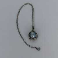 Rare Perli Designer Necklace with Large Pendant and Tahitian Pearl