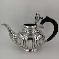 3-piece Queen Anne Tea Set in Silver