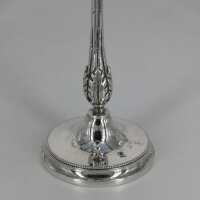 Vier elegante Budapester Likör- / Schnapsbecher in Silber aus dem Jugendstil 