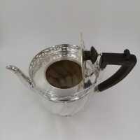 Hübsches antikes Teeset in Silber aus London 1903