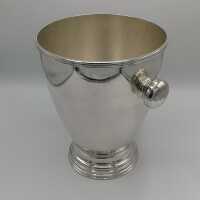 Exclusive champagne cooler in solid silver