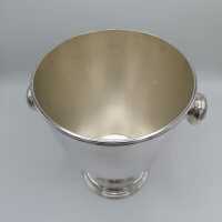 Exclusive champagne cooler in solid silver