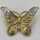 Antikschmuck für Damen - Annodazumal Antikschmuck: Vintage Schmetterling Goldbrosche mit Diamanten kaufen