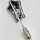 Art Deco Nadelbrosche in Silber von Theodor Fahrner