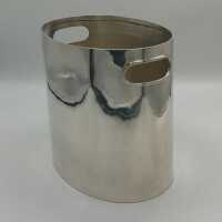 Beautifully Shaped Vintage Silver Art Deco Champagne Cooler