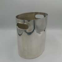 Beautifully Shaped Vintage Silver Art Deco Champagne Cooler