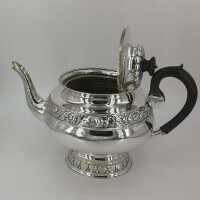 Seltene Biedermeier Teekanne in Silber um 1820