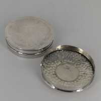 Antique Hammered Silver Snuff Box