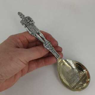 Antikes Silber - Annodazumal Antikschmuck: Antiker Tauflöffel in Silber kaufen