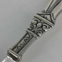 Antiker Tauflöffel in Silber von Fridtjof Morken aus Norwegen