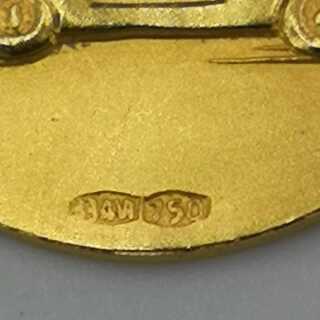 trendor CHRISTOPHORUS (14K) SCHUTZPATRON - Anhänger - gold