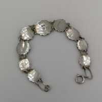 Hübsches vintage Armband in Silber mit Margarithenblüten Dekor