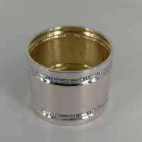 Antique Silver and Gold Napkin Ring
