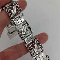 Vintage Schmuck in Silber - Annodazumal Antikschmuck: Gliederarmband in Silber kaufen