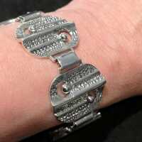 Vintage Schmuck in Silber - Annodazumal Antikschmuck: Mid-Century Armband in Silber kaufen
