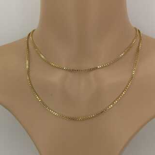 Antikschmuck für Damen - Annodazumal Antikschmuck: Vintage lange Halskette in Gold kaufen