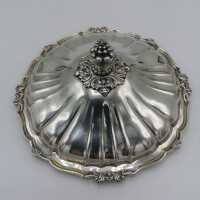 Large vintage soup tureen in solid 800/- silver