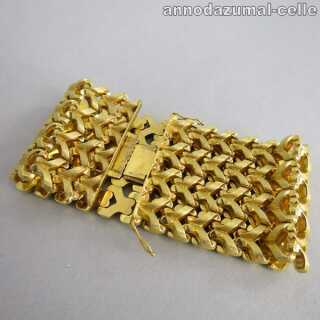 Massives Armband in 18 karat Gelbgold