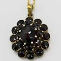 Antique Garnet Pendant from the 1880s