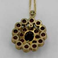 Antique Garnet Pendant from the 1880s