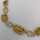 Opulentes antikes Collier aus vergoldetem Silber mit Citrinen