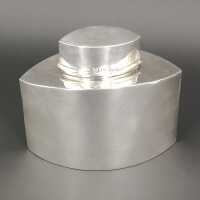 Antikes Tafelsilber - Annodazumal Antikschmuck: Art Deco Teedose aus Silber kaufen