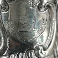 Antique Victorian sugar shaker in sterling silver