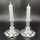 Vintage Paar Kerzenleuchter aus Silber
