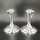 Vintage pair of candlesticks in 925/- sterling silver