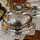 Antikes Tafelsilber - Annodazumal Antikschmuck: Antikes Paar Fleischhauben aus Schottland kaufen