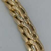 Vintage Damenarmband aus 585er Gelbgold in Flechtoptik