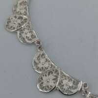 Antique necklace in timeless beauty made of silver in filigree technique