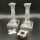 Pair of Victorian candlesticks in 925 sterling silver