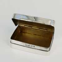 Antique sterling silver pillbox
