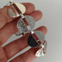 Vintage Schmuck in Silber - Annodazumal Antikschmuck: Modernismus Armband aus den 1960er Jahren in Silber kaufen