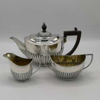 antikes Silber - Annodazumal Antikschmuck: Antikes Teeset aus Sterling Silber kaufen 