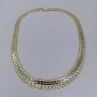 Glamorous Cleopatra necklace made from high-quality 585 yellow gold