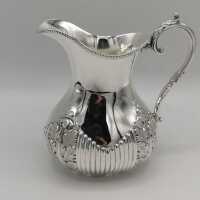 Elegant antique sterling silver tea centre