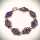 Trachten Armband aus 835er Silber mit Amethysten