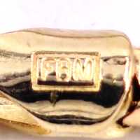 Prächtige Schlangenkette aus Gelbgold von Friedrich Binder Mönsheim