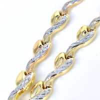 Enchanting vintage jewellery set in 585 yellow and white gold