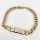 Exklusives Herrenarmband mit Gravurplatte aus 333er Gold