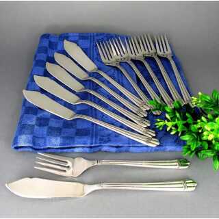 Silver fish cutlery